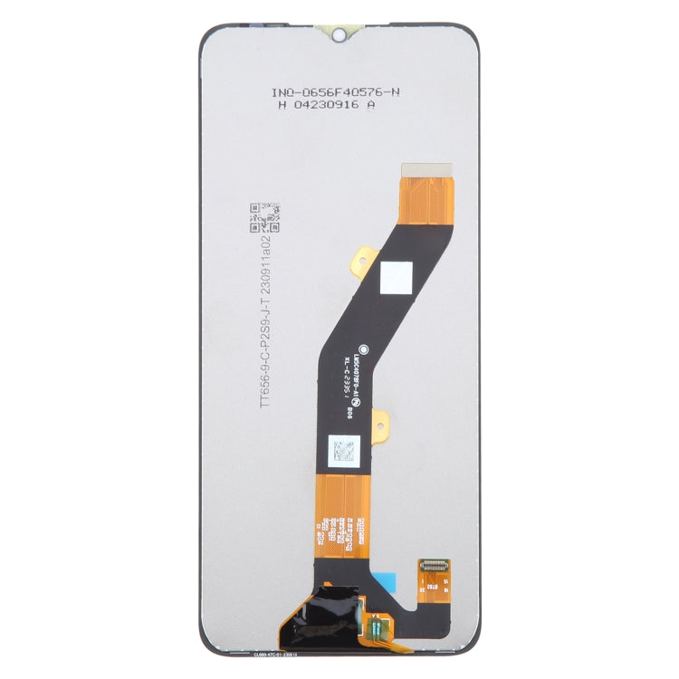 For ZTE Blade A34 LCD Screen with Digitizer Full Assembly  - Black