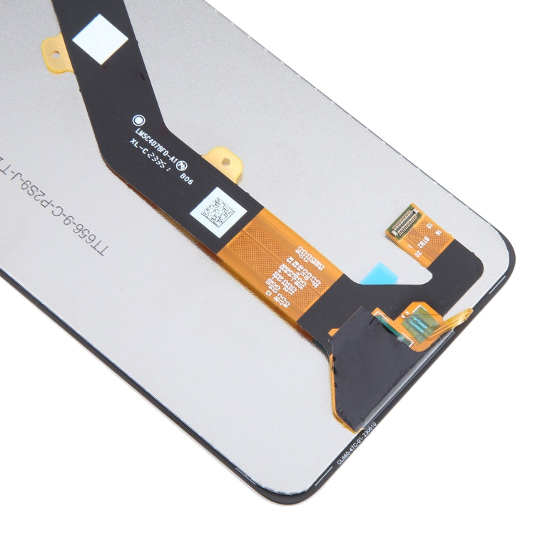For ZTE Blade A34 LCD Screen with Digitizer Full Assembly  - Black