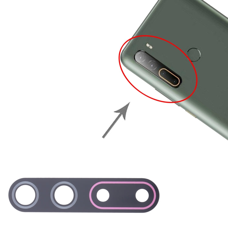 For HTC U20 5G 10pcs OEM Back Camera Lens