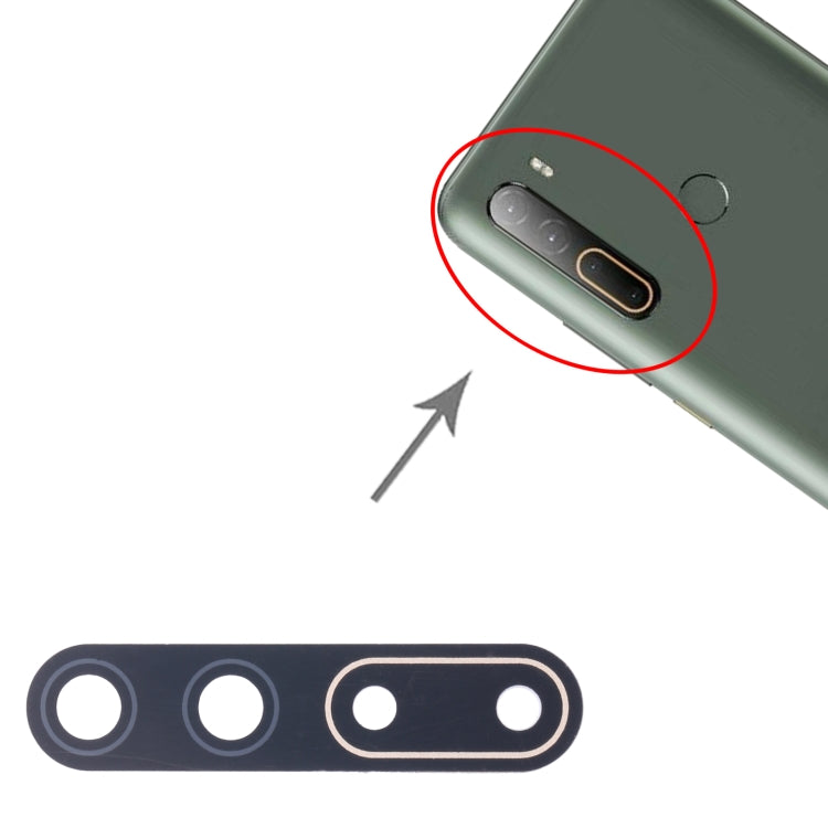 For HTC U20 5G 10pcs OEM Back Camera Lens
