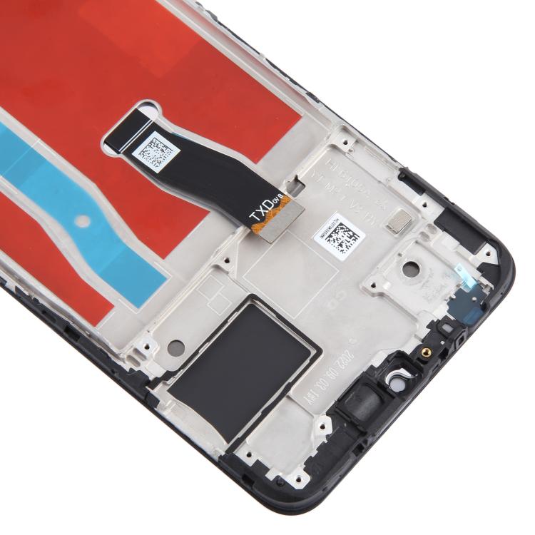 For Huawei Nova Y72 Original LCD Screen Digitizer Full Assembly with Frame  - Black
