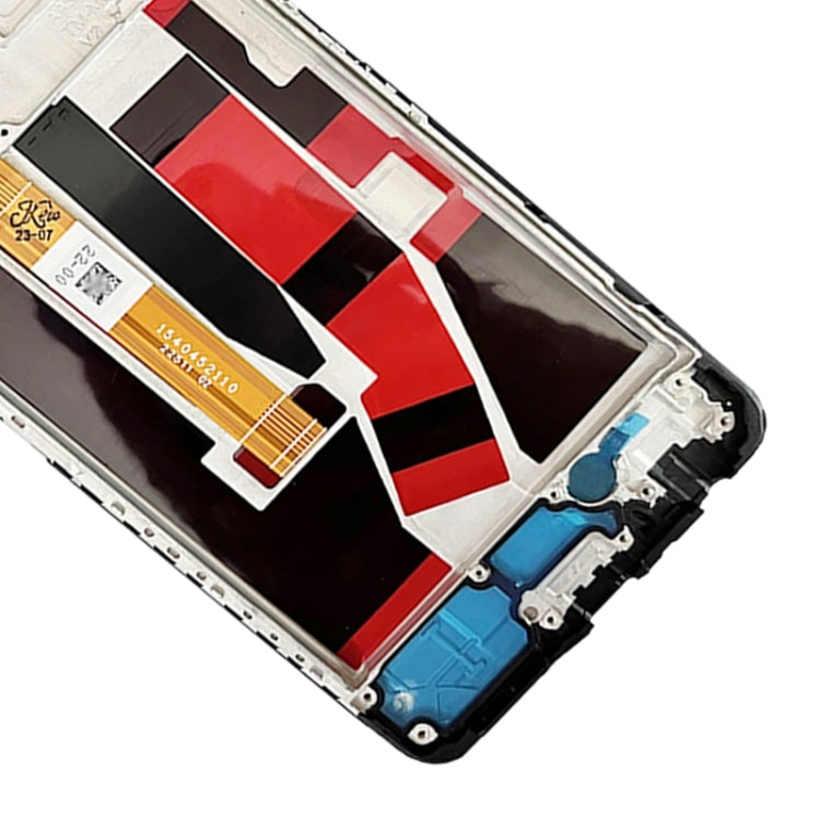 For OnePlus Nord N30 SE CPH2605 IPS LCD Screen Digitizer Full Assembly with Frame  - Black