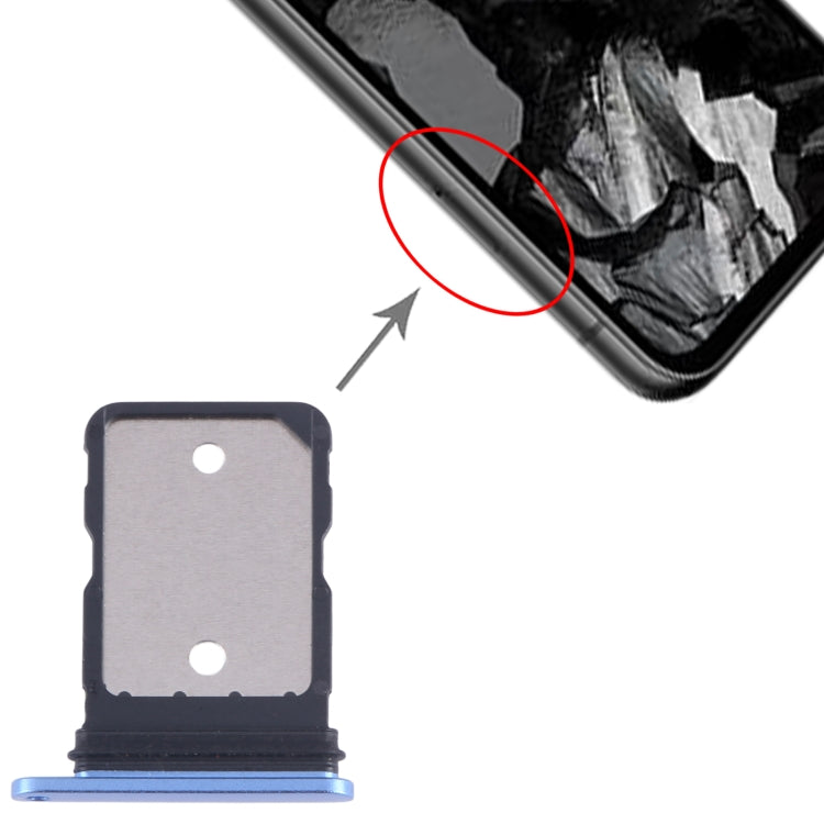 For Google Pixel 8a Original SIM Card Tray  - Blue