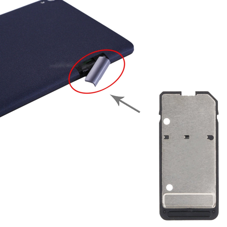 For Lenovo Tab3 8 Plus TB-8703 SIM + SIM Card Tray  - Black
