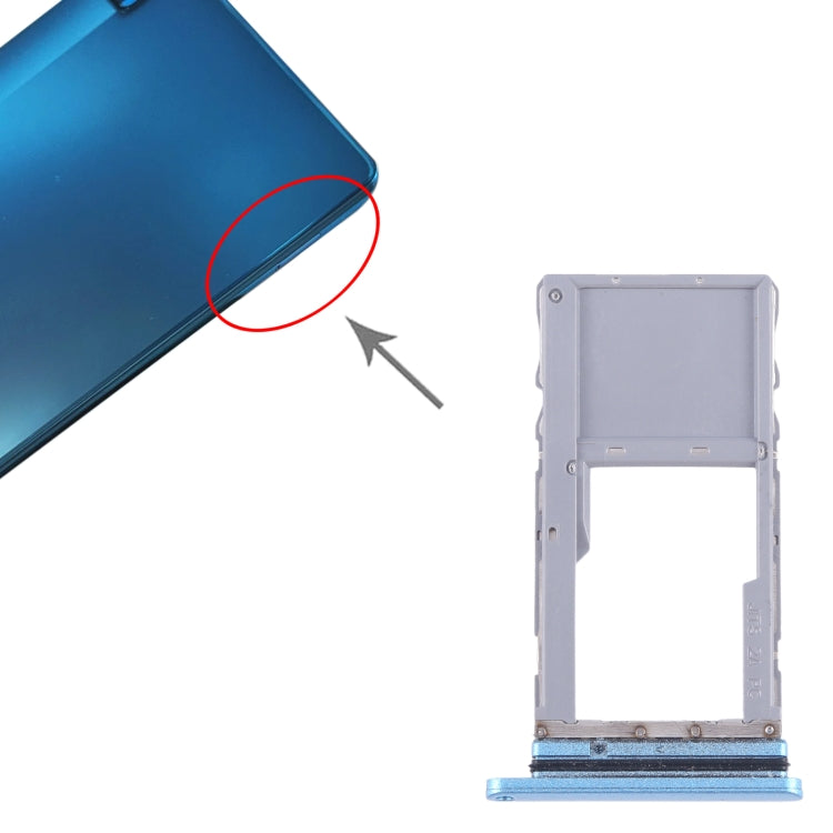 For TCL NXTPAPER S8 9288A 9288M Micro SD Card Tray  - Baby Blue