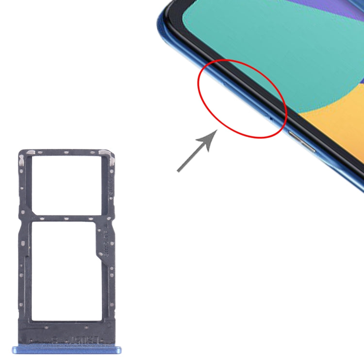 For Alcatel 1L Pro 4065F SIM Card Tray + Micro SD Card Tray