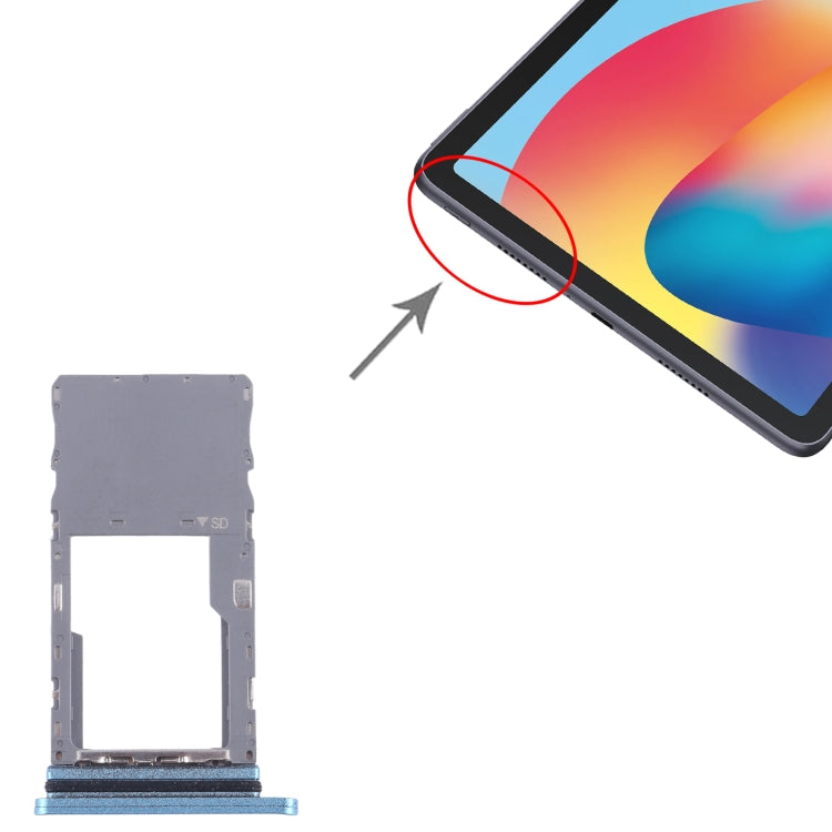 For TCL 10 TabMax Original Micro SD Card Tray
