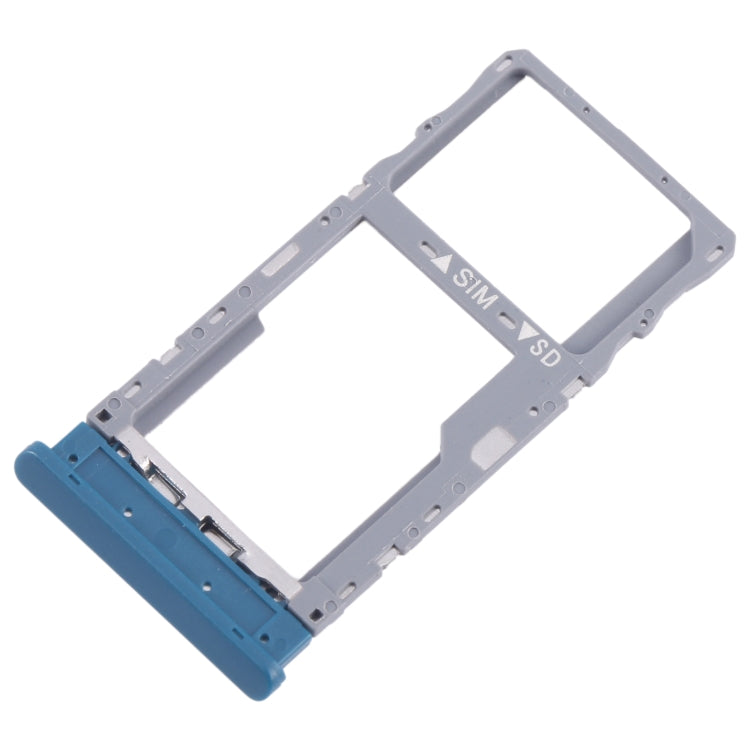 For TCL Tab 8 4G Original SIM Card Tray + Micro SD Card Tray  - Green
