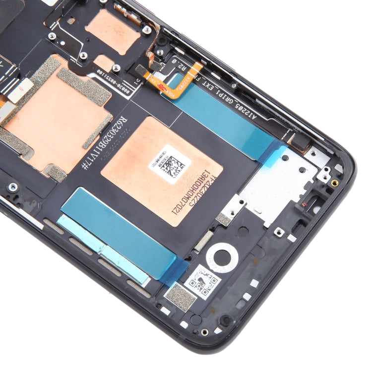 For Asus ROG Phone 7 / 7 Ultimate AMOLED Original LCD Screen Digitizer Full Assembly with Frame - Black