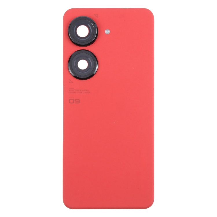 For Asus Zenfone 9 AI2202 Original Battery Back Cover with Camera Lens Frame