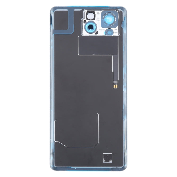 For Asus ROG Phone 8 AI2401 Original Glass Battery Back Cover with Camera Lens Frame - Grey
