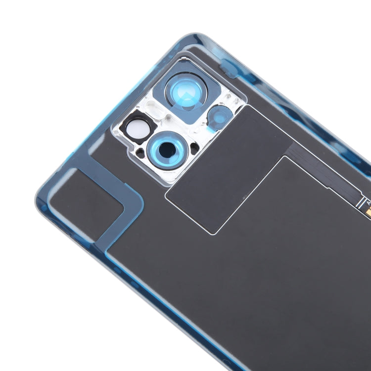 For Asus ROG Phone 8 AI2401 Original Glass Battery Back Cover with Camera Lens Frame - Grey