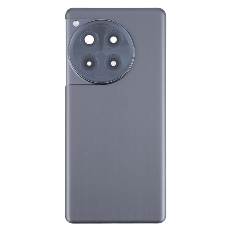 For OnePlus 12R CPH2609 CPH2585 Original Glass Battery Back Cover with Camera Lens Frame