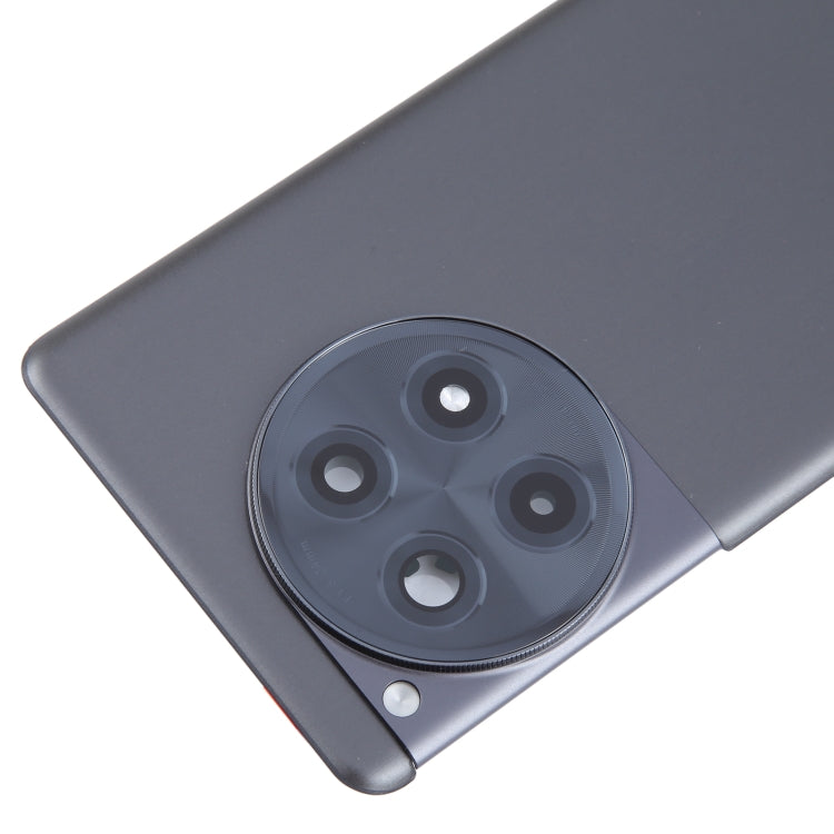 For OnePlus 12R CPH2609 CPH2585 Original Glass Battery Back Cover with Camera Lens Frame