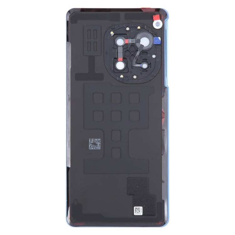 For OnePlus 12R CPH2609 CPH2585 Original Glass Battery Back Cover with Camera Lens Frame