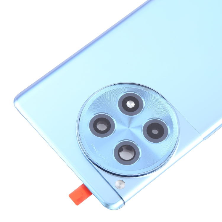 For OnePlus 12R CPH2609 CPH2585 Original Glass Battery Back Cover with Camera Lens Frame