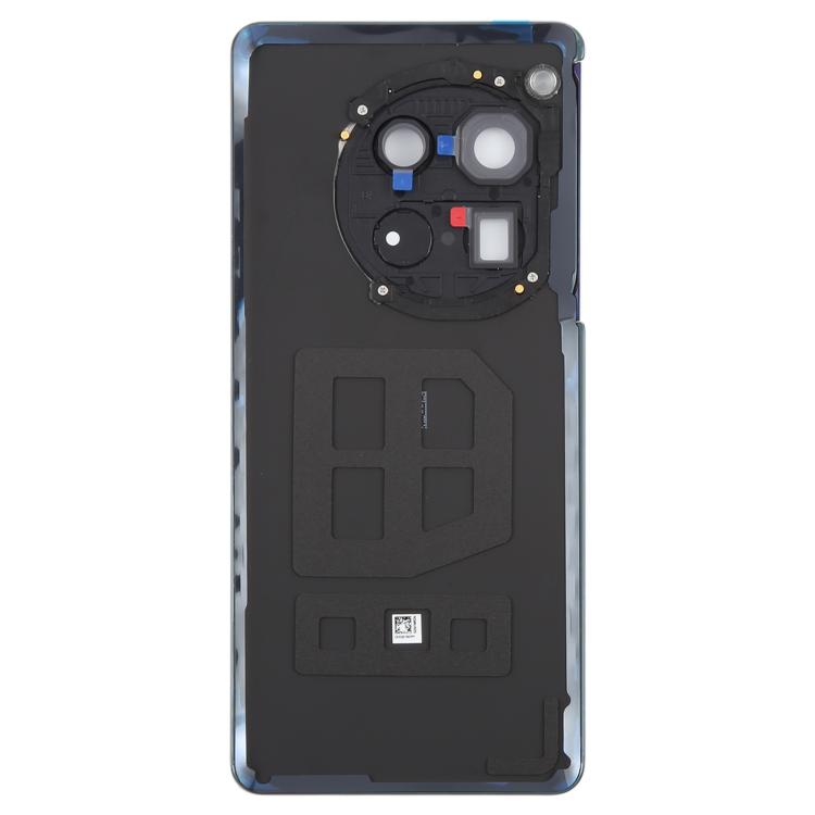 For OnePlus 12 PJD110 CPH2573 CPH2581 Original Glass Battery Back Cover with Camera Lens Frame