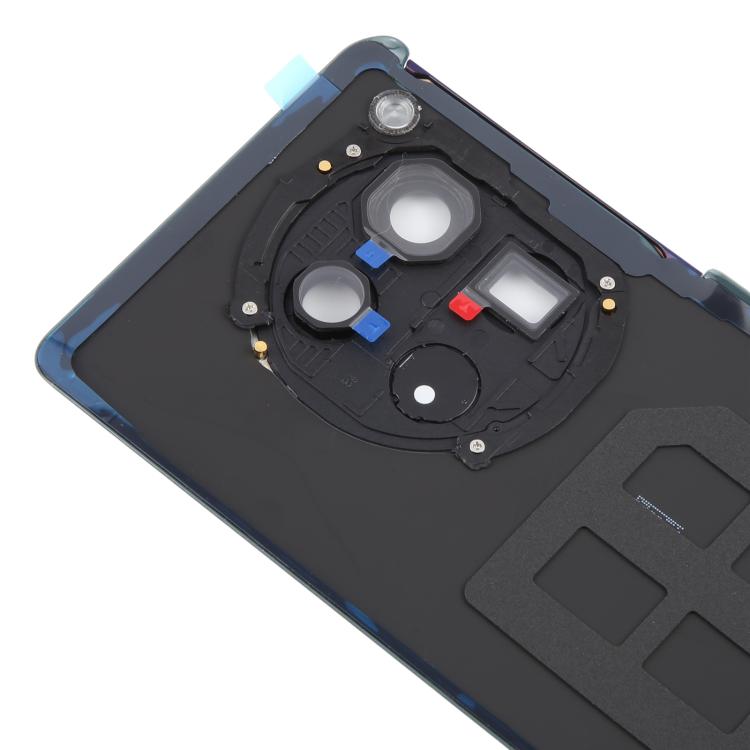 For OnePlus 12 PJD110 CPH2573 CPH2581 Original Glass Battery Back Cover with Camera Lens Frame