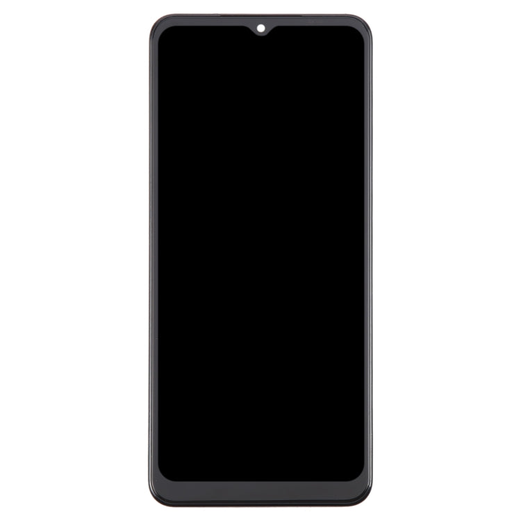 For T-Mobile Revvl 7 5G TMRV075G LCD Screen Digitizer Full Assembly with Frame - Black