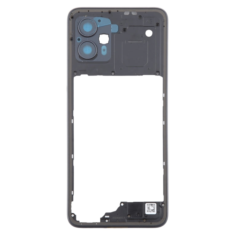 For Motorola Moto G13 Original Middle Frame Bezel Plate  - Black