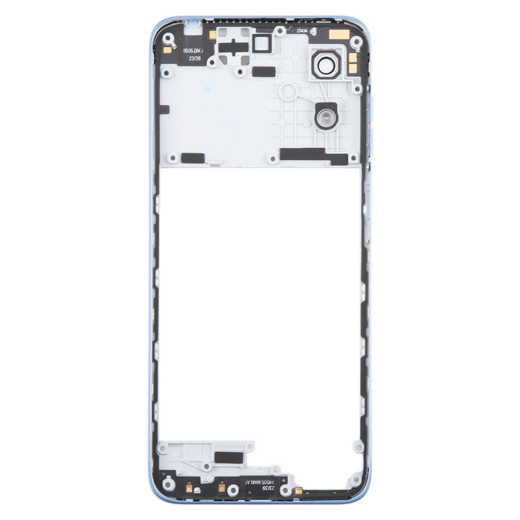 For Motorola Moto G Play 2024 Original Middle Frame Bezel Plate  - Blue