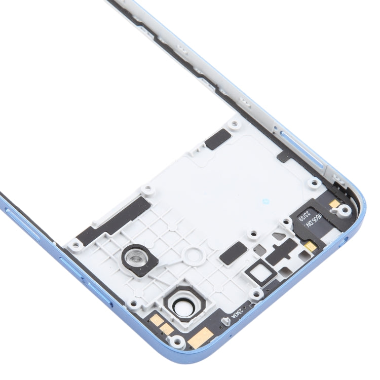 For Motorola Moto G Play 2024 Original Middle Frame Bezel Plate  - Blue