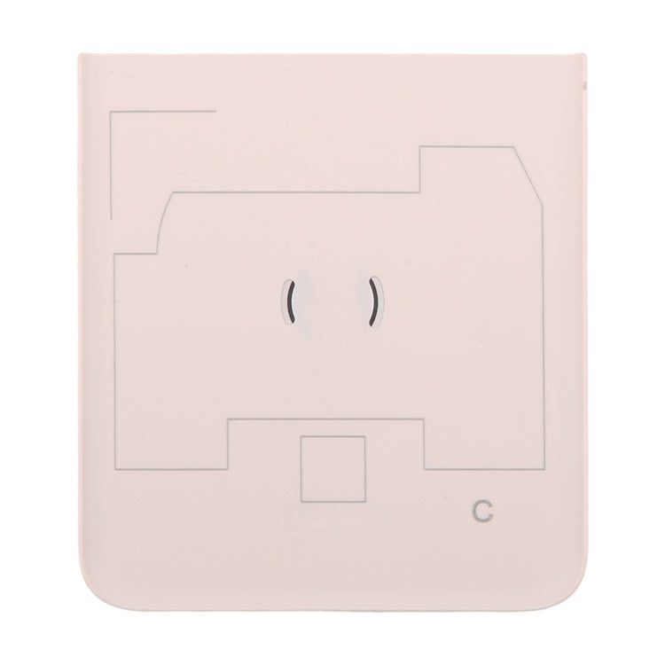 For Motorola Razr 40 Original Lower Part Battery Back Cover
