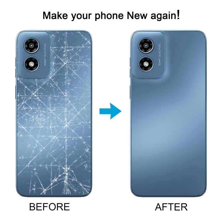 For Motorola Moto G Play 2024 Original Battery Back Cover - Blue
