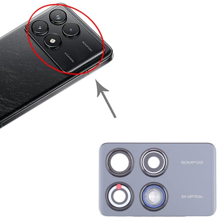 For Xiaomi Redmi K70 Back Camera Lens Frame