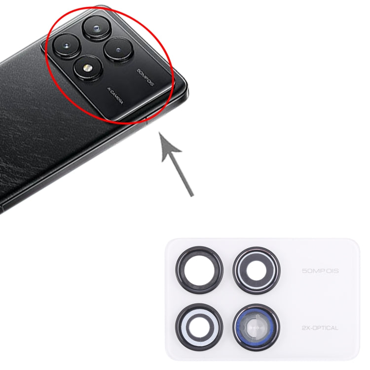 For Xiaomi Redmi K70 Back Camera Lens Frame