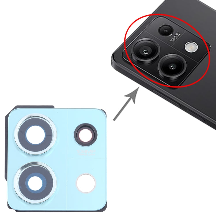 For Xiaomi Redmi Note 13 5G Back Camera Lens Frame