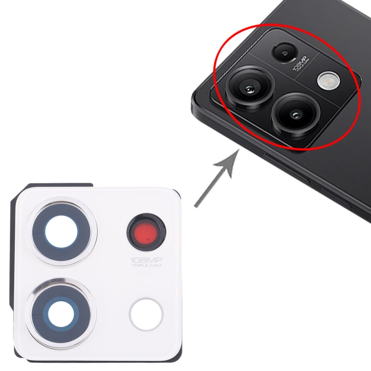 For Xiaomi Redmi Note 13 5G Back Camera Lens Frame
