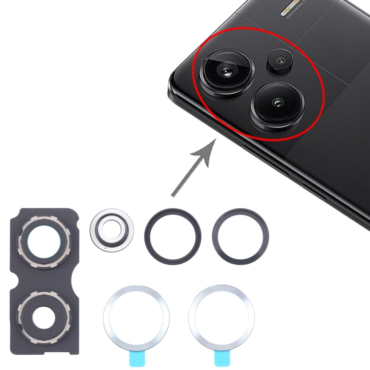 For Xiaomi Redmi Note 13 Pro+ Back Camera Lens Frame