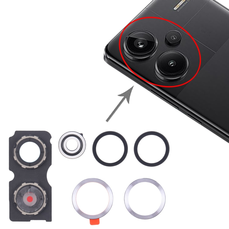 For Xiaomi Redmi Note 13 Pro+ Back Camera Lens Frame