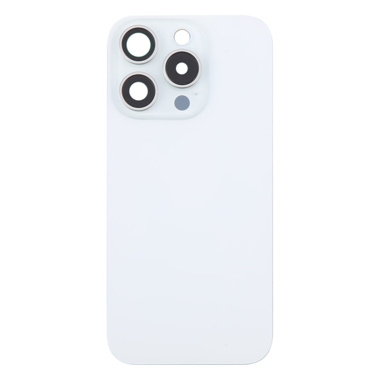 For iPhone 16 Pro Original Glass Battery Back Cover with Camera Lens Frame