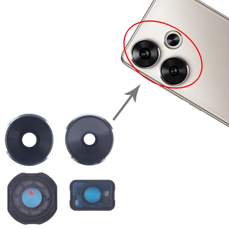 For Xiaomi Poco F6 Camera Lens Cover