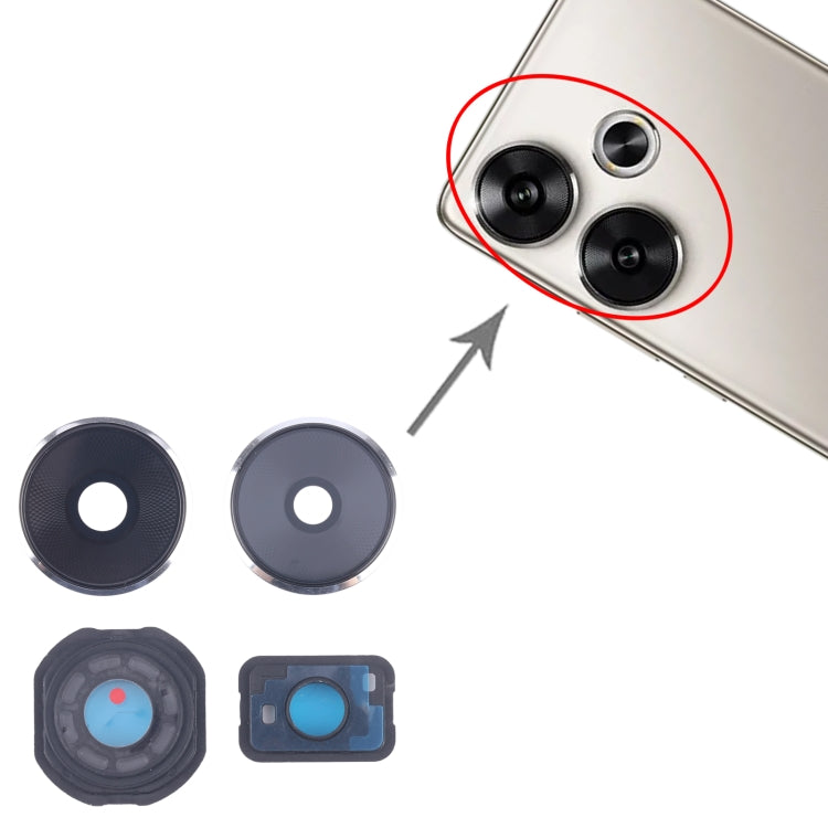 For Xiaomi Poco F6 Camera Lens Cover