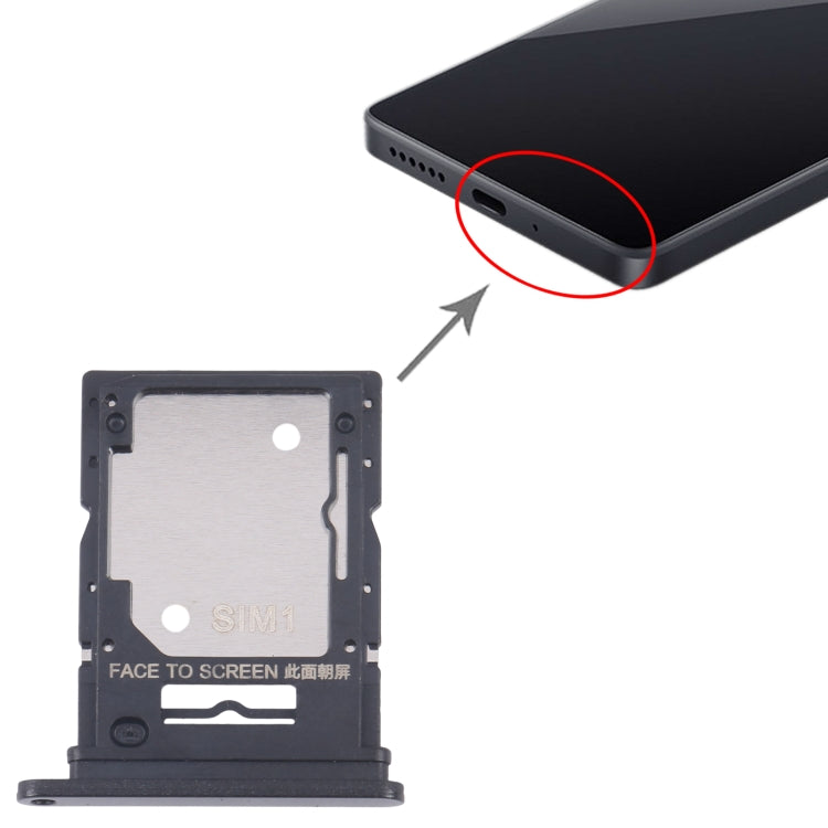 For Xiaomi Redmi Note 13 4G Original SIM Card Tray + SIM / Micro SD Card Tray