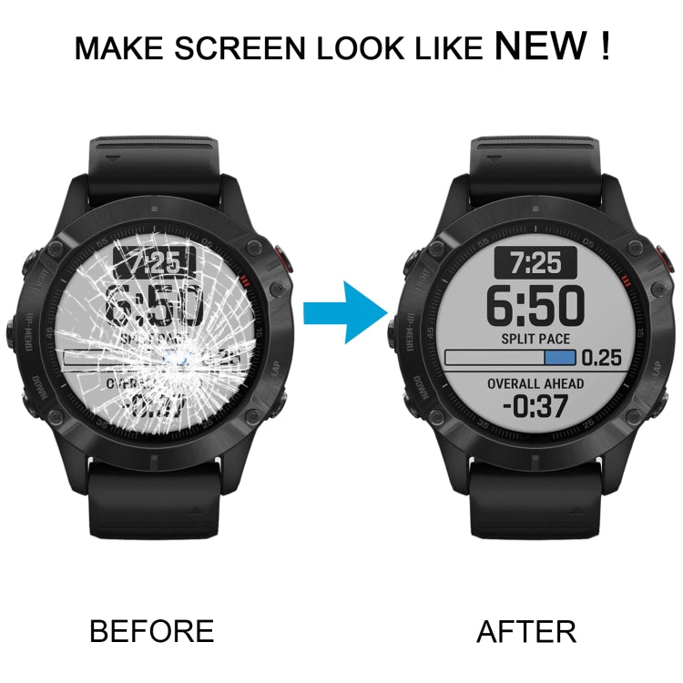 For Garmin Fenix 6 Original LCD Screen with Digitizer Full Assembly