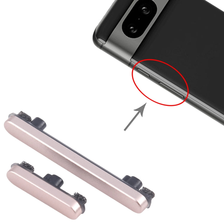 For Google Pixel 8 Original Power Button and Volume Control Button  - Gold