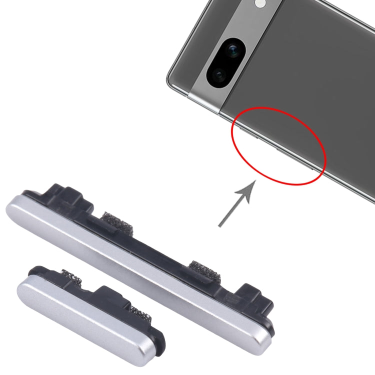 For Google Pixel 7a Original Power Button and Volume Control Button