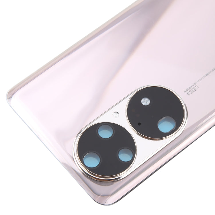For Huawei P50 Pro Battery Back Cover with Camera Lens Frame