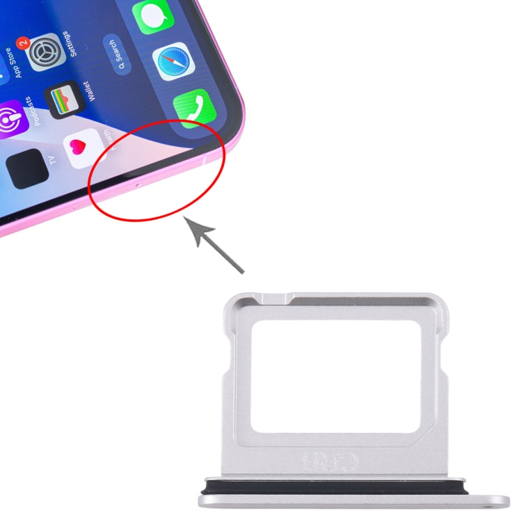 For iPhone 16 Plus SIM Card Tray