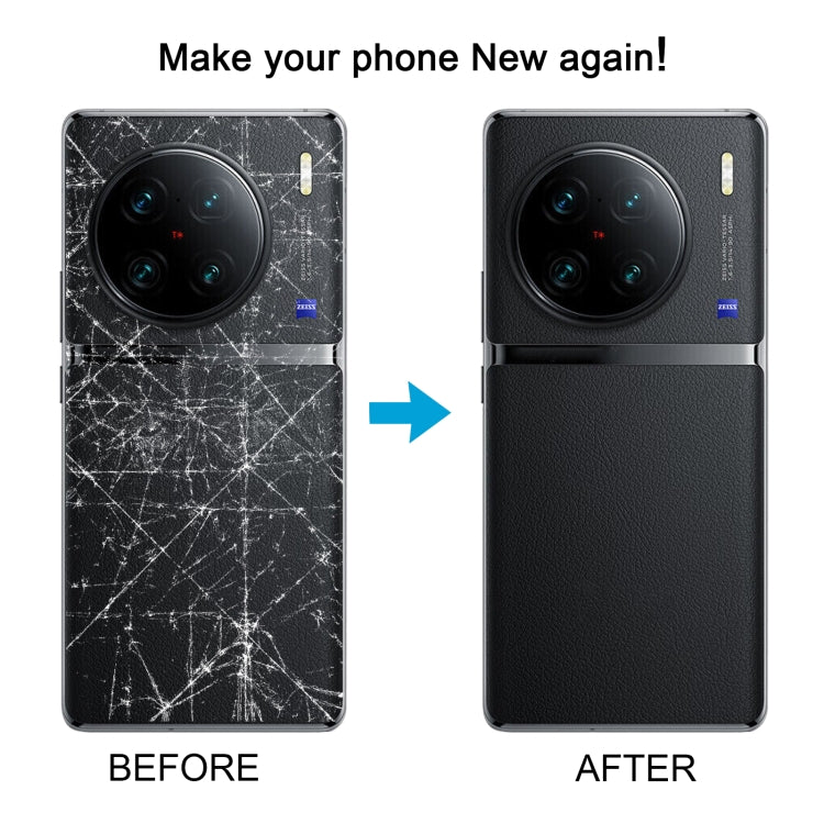 For vivo X90 Battery Back Cover with Camera Lens Frame