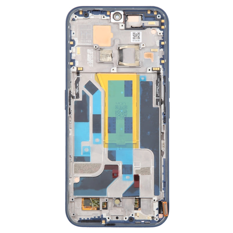 For Nothing Phone  - 2A A142 5G Original AMOLED LCD Screen Digitizer Full Assembly with Frame