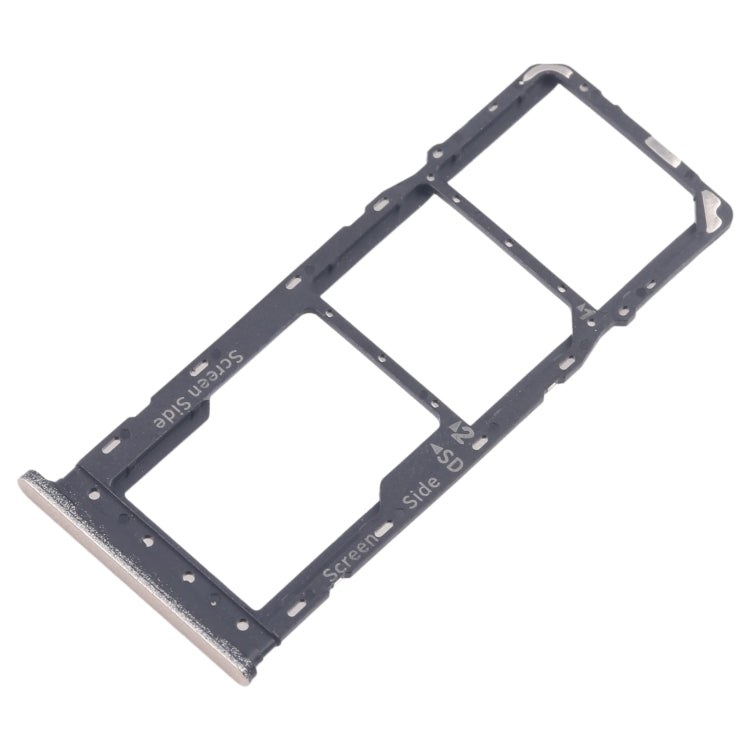 For Infinix Smart 8 Plus X6526 5pcs SIM Card Tray + SIM Card Tray + Micro SD Card Tray