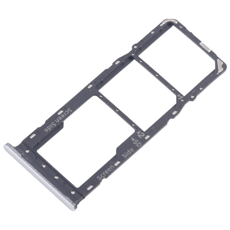 For Infinix Smart 8 Plus X6526 5pcs SIM Card Tray + SIM Card Tray + Micro SD Card Tray