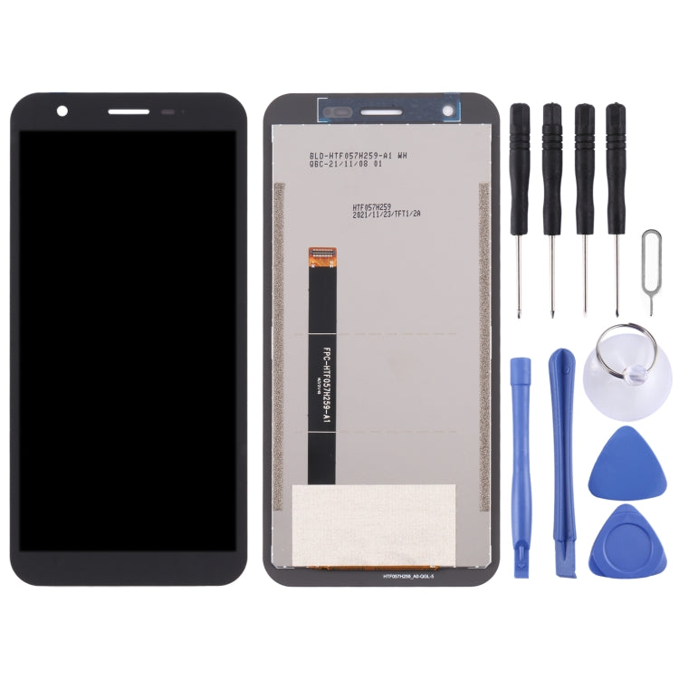 LCD Screen and Digitizer Full Assembly for Blackview BV4900S(Black)