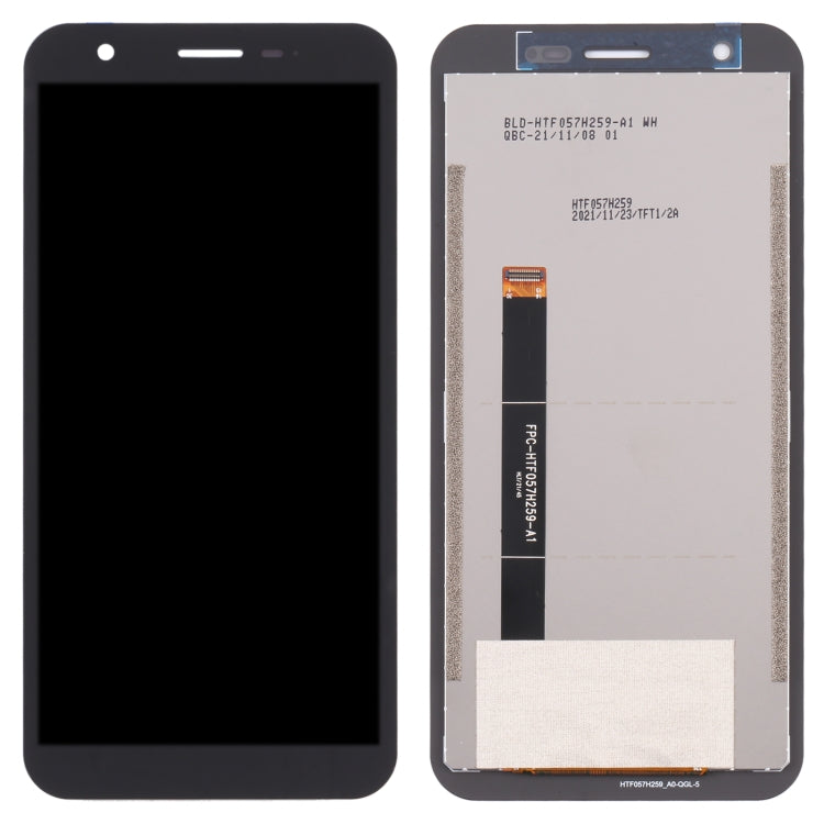 LCD Screen and Digitizer Full Assembly for Blackview BV4900S(Black)