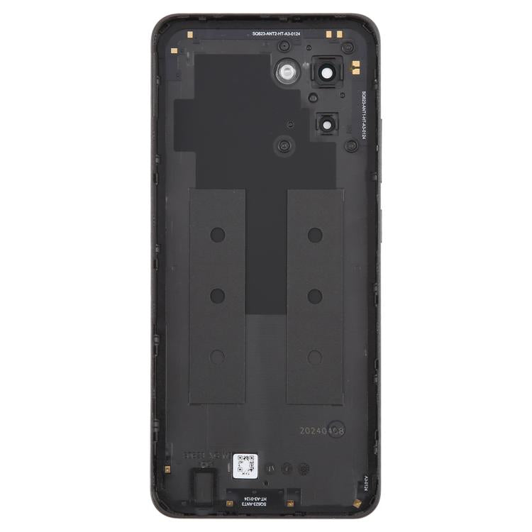 For HMD Vibe Original Battery Back Cover with Camera Lens Frame - Black